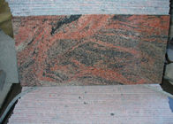 متعدد اللون الأحمر الصين الحجر العادي الجرانيت 12X12 رصف تواجه ألواح السقف سقف