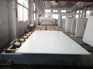 نقية بيضاء كوارتز ستون بلاطة مخصصة للتصدير كونترتوب 3000 × 1400 مم الحجم