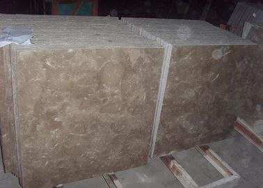 رمادي فاتح بلاط الرخام الطبيعي 300 * 300 * 18mm / حجم حسب الطلب