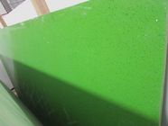 سباركلي غالاكسي الأخضر ستون بلاطة ، مخصص الحجم الاصطناعي كوارتز بلاطة